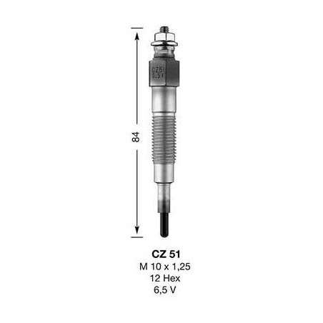 Kaitinimo žvakė NGK CZ51 (3209)