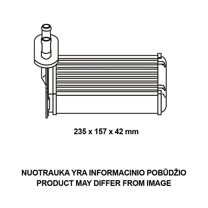 Radiatorius, salono šildymas WHR105