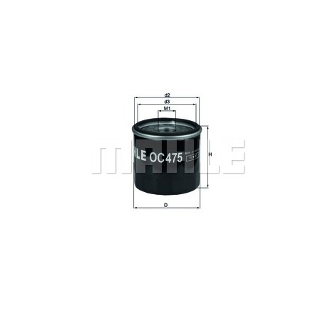 Knecht (Mahle) OC475 alyvos filtras