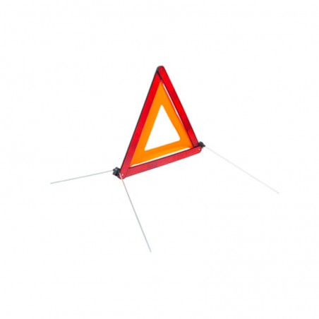 Warning triangle with 4 support legs