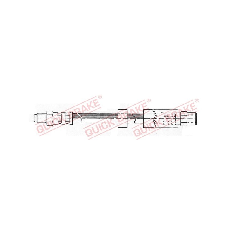 Stabdžių žarnelė QUICK BRAKE 32.988