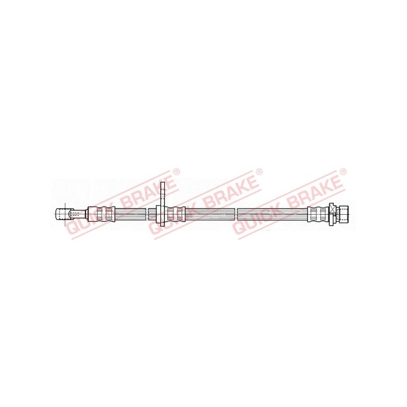 Stabdžių žarnelė QUICK BRAKE 50.802