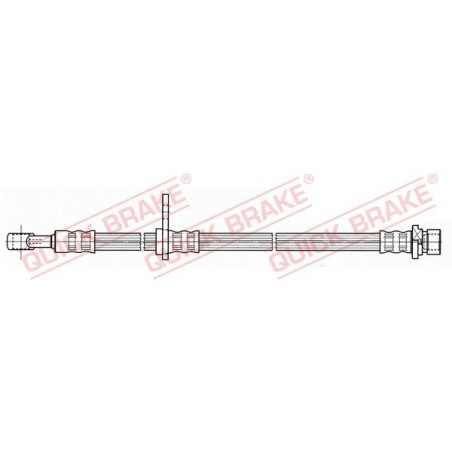 Stabdžių žarnelė QUICK BRAKE 50.802