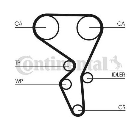 CT1065WP2 montavimo schema