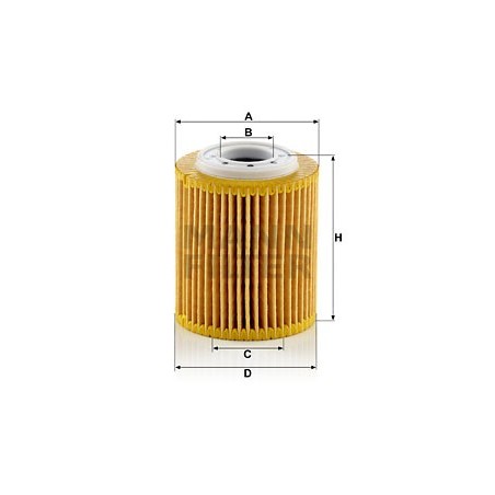 Alyvos filtras Mann-Filter HU7032Z