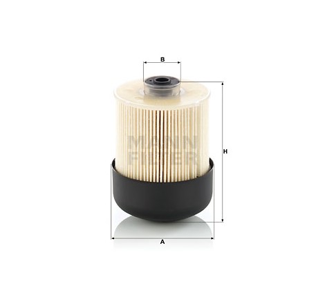 Degalų filtras Mann-Filter PU9009ZKIT