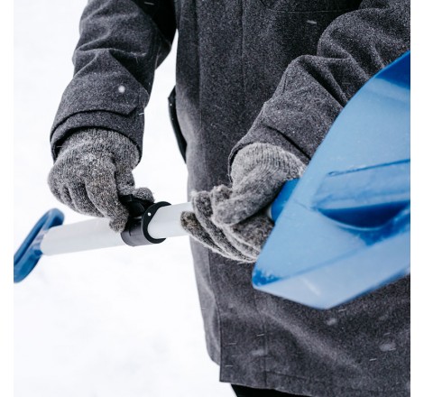 Sniego kastuvas su teleskopine rankena 77-101 cm