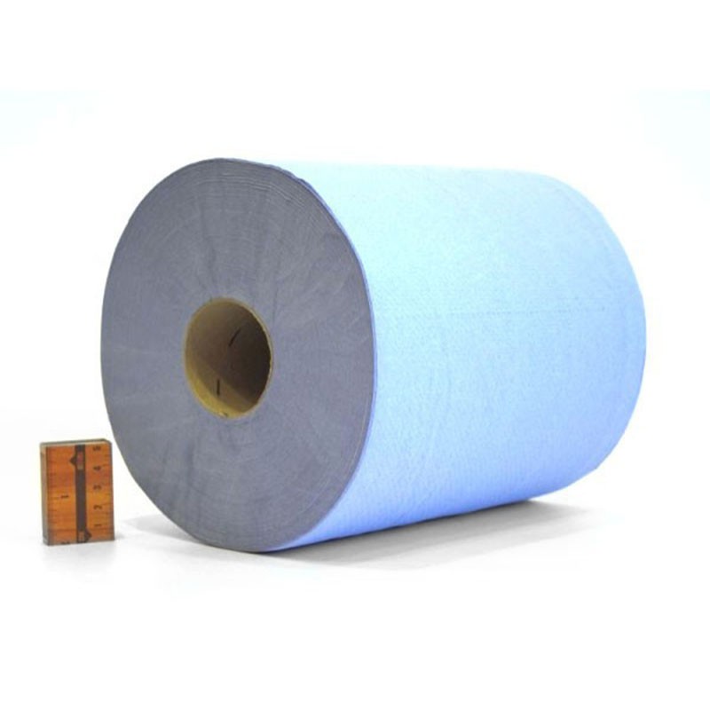 Popierinis rankšluostis mėlynas