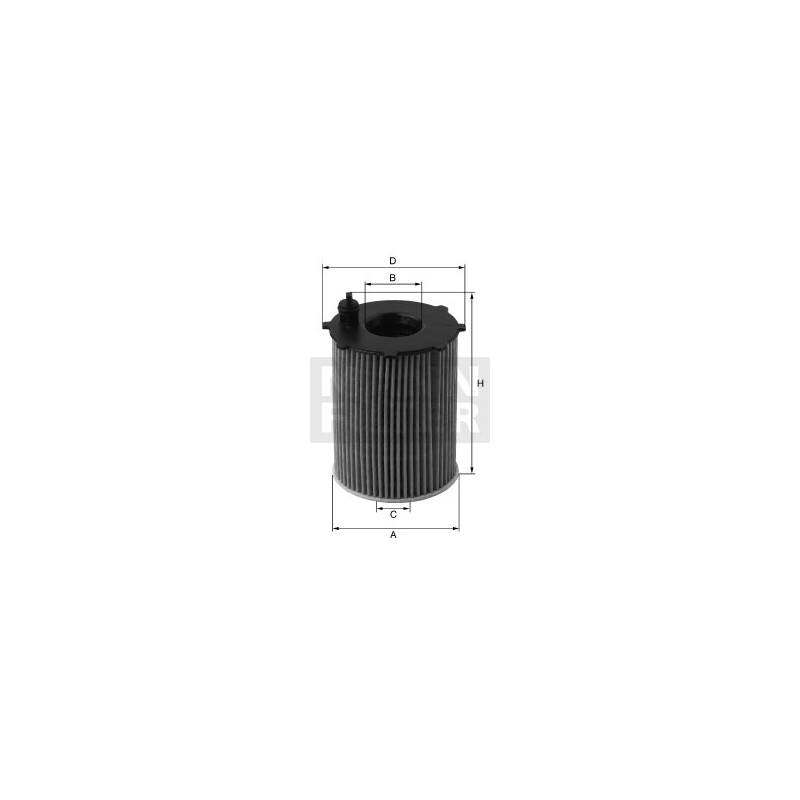 Alyvos filtras Mann-Filter HU6020z