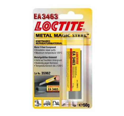 2K epoksidas Loctite EA 3463 su metalo užpildu (50g)