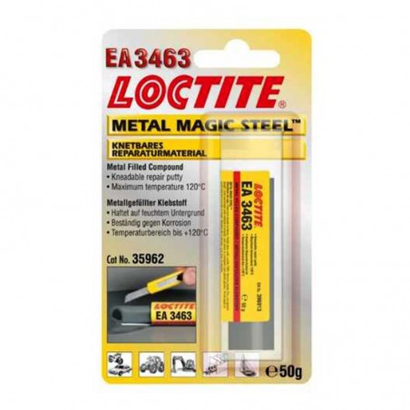 2K epoksidas Loctite EA 3463 su metalo užpildu (50g)
