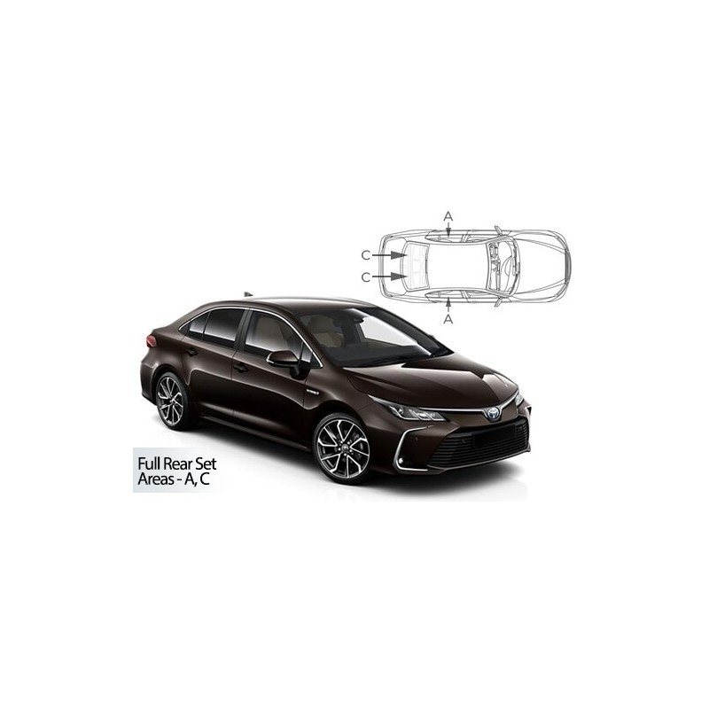 Užuolaidėlės nuo saulės TOYOTA COROLLA 4-DR 2018-