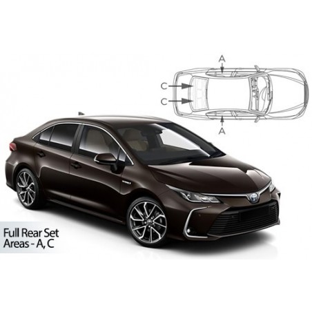 Užuolaidėlės nuo saulės TOYOTA COROLLA 4-DR 2018-