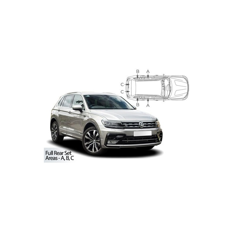 Užuolaidėlės nuo saulės VOLKSWAGEN TIGUAN SWB 5-DR 2016‐