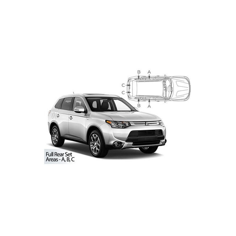 Užuolaidėlės nuo saulės MITSUBISHI OUTLANDER 5-DR 2013‐