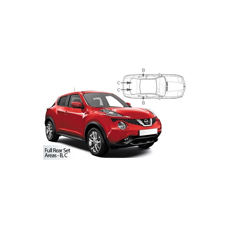 Užuolaidėlės nuo saulės NISSAN JUKE 5-DR 2010‐