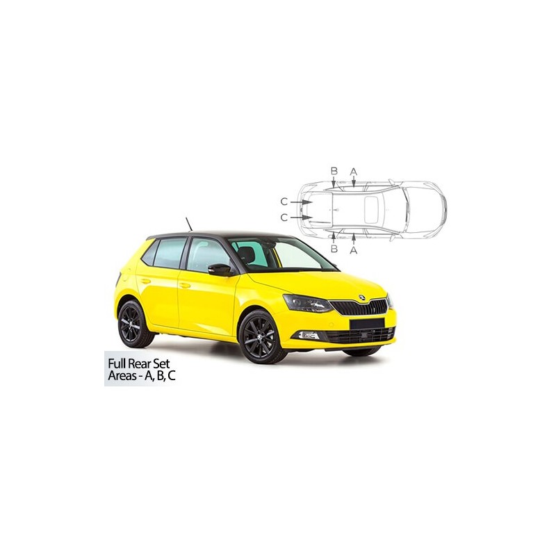 Užuolaidėlės nuo saulės SKODA FABIA 5-DR 2015‐