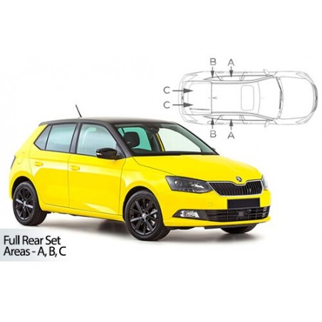 Užuolaidėlės nuo saulės SKODA FABIA 5-DR 2015‐