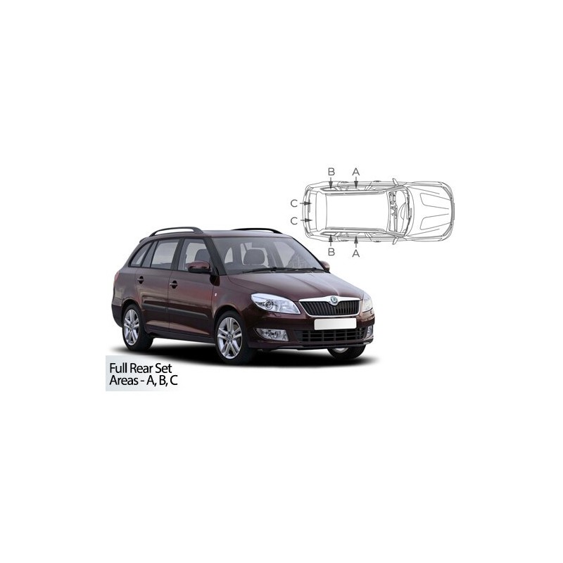 Užuolaidėlės nuo saulės SKODA FABIA ESTATE 5-DR 2007‐2014