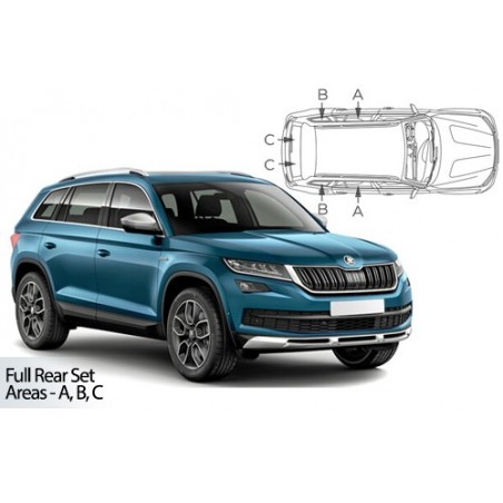 Užuolaidėlės nuo saulės SKODA KODIAQ 5-DR 2016‐