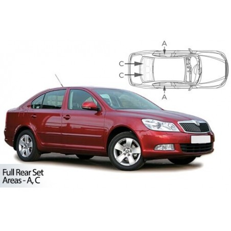 Užuolaidėlės nuo saulės SKODA OCTAVIA 5-DR 2004‐2013