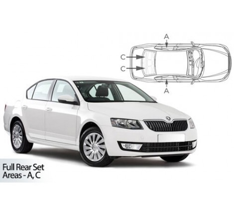 Užuolaidėlės nuo saulės SKODA OCTAVIA 5-DR 2013‐2020