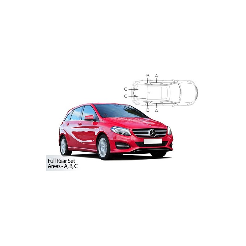 Užuolaidėlės nuo saulės MERCEDES BENZ B (W246) 5-DR 2012‐