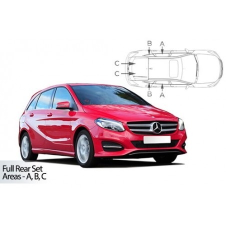 Užuolaidėlės nuo saulės MERCEDES BENZ B (W246) 5-DR 2012‐