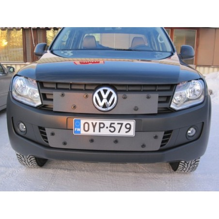 Radiatoriaus grotelių apdangalas VW AMAROK 2011-2016 (NEDAŽYTAS BAMPERIS)