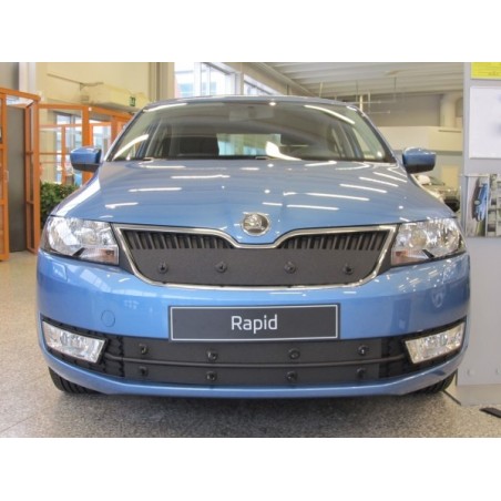 Radiatoriaus grotelių apdangalas SKODA RAPID 2013-2014