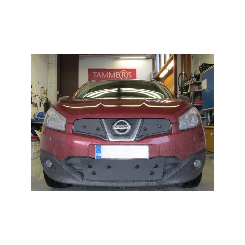 Radiatoriaus grotelių apdangalas NISSAN QASHQAI/QASHQAI+2 2011-2013 (DALINAI UŽDARYTA IŠ APAČIA)