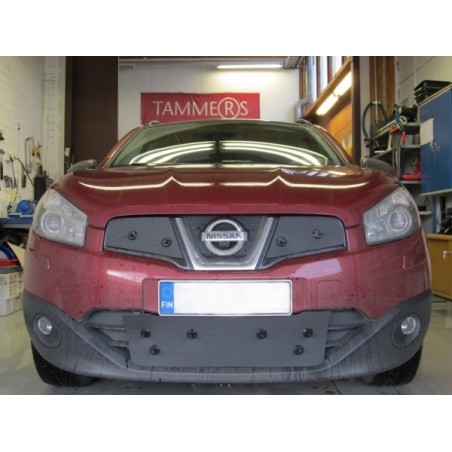 Radiatoriaus grotelių apdangalas NISSAN QASHQAI/QASHQAI+2 2011-2013 (DALINAI UŽDARYTA IŠ APAČIA)