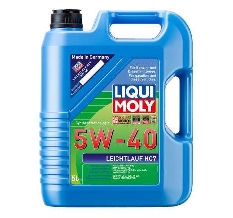 Liqui Moly Leichtlauf HC7 5W-40 variklio alyva