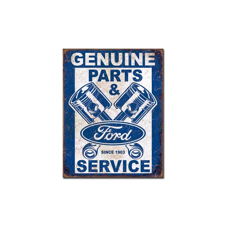 Sienų dekoravimo ženklas Ford Parts & Service