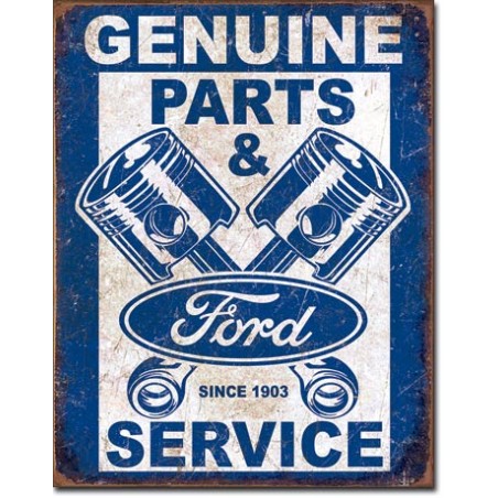 Sienų dekoravimo ženklas Ford Parts & Service