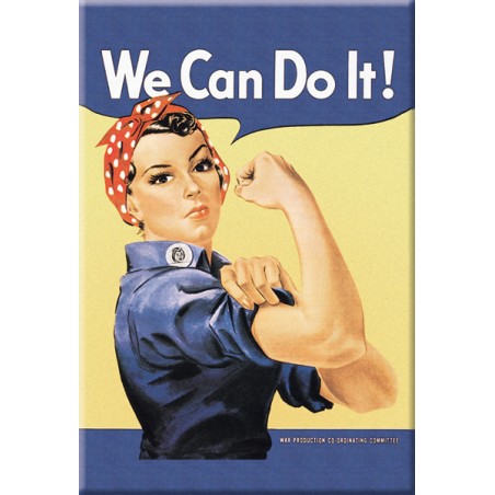 Sienų dekoravimo ženklas We Can Do It - Rosie the Riveter