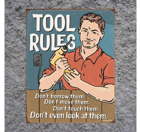 Sienų dekoravimo ženklas Tool Rules