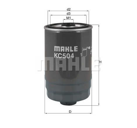 Knecht (Mahle) KC504 degalų filtras