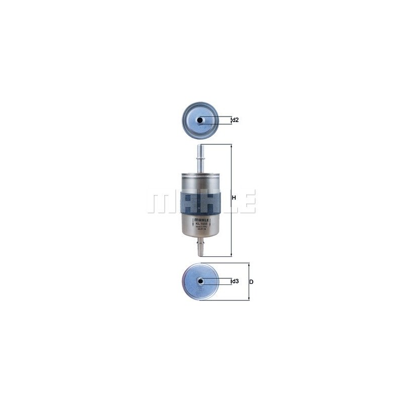 Knecht (Mahle) KL1055 degalų filtras