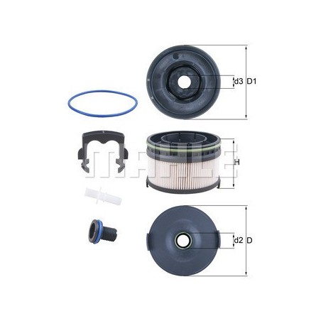 Knecht (Mahle) KX568KIT degalų filtras