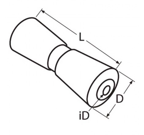 V-kilio volelis su įvore 180x80mm