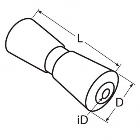 V-kilio volelis su įvore 180x80mm