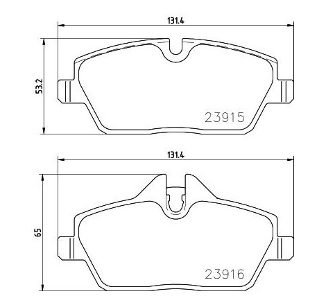 EV stabdžių komplektas Brembo KT 08 011