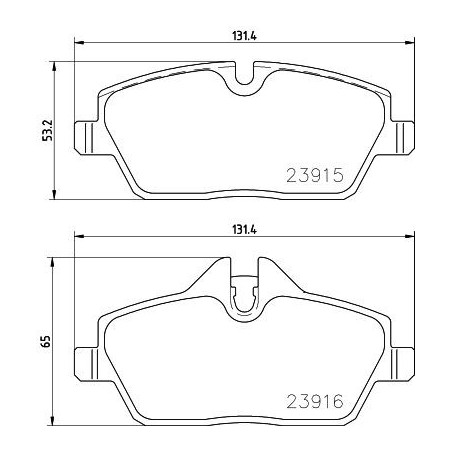 EV stabdžių komplektas Brembo KT 08 011