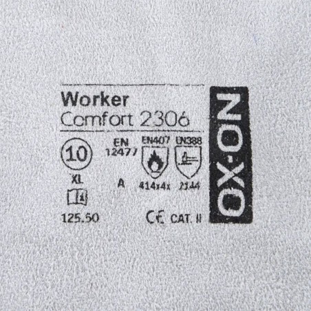 OX-ON Worker Comfort 2306 suvirintojo pirštinės