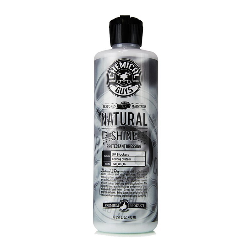 Priemonė plastikui ir gumai Natural Shine 473ml