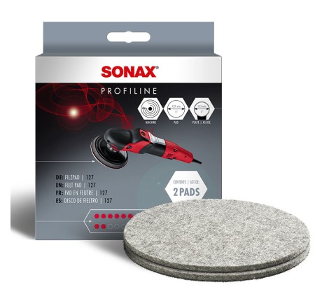 Veltinio diskas stiklo poliravimui Sonax