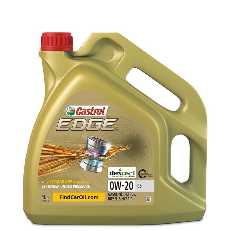 Variklio alyva Castrol 0W-20 Edge C5 4L