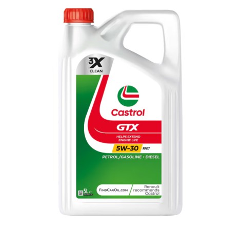 Variklio alyva Castrol 5W-30 GTX RN17 5L