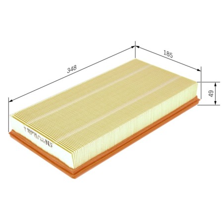 Oro filtras Bosch 1457433642